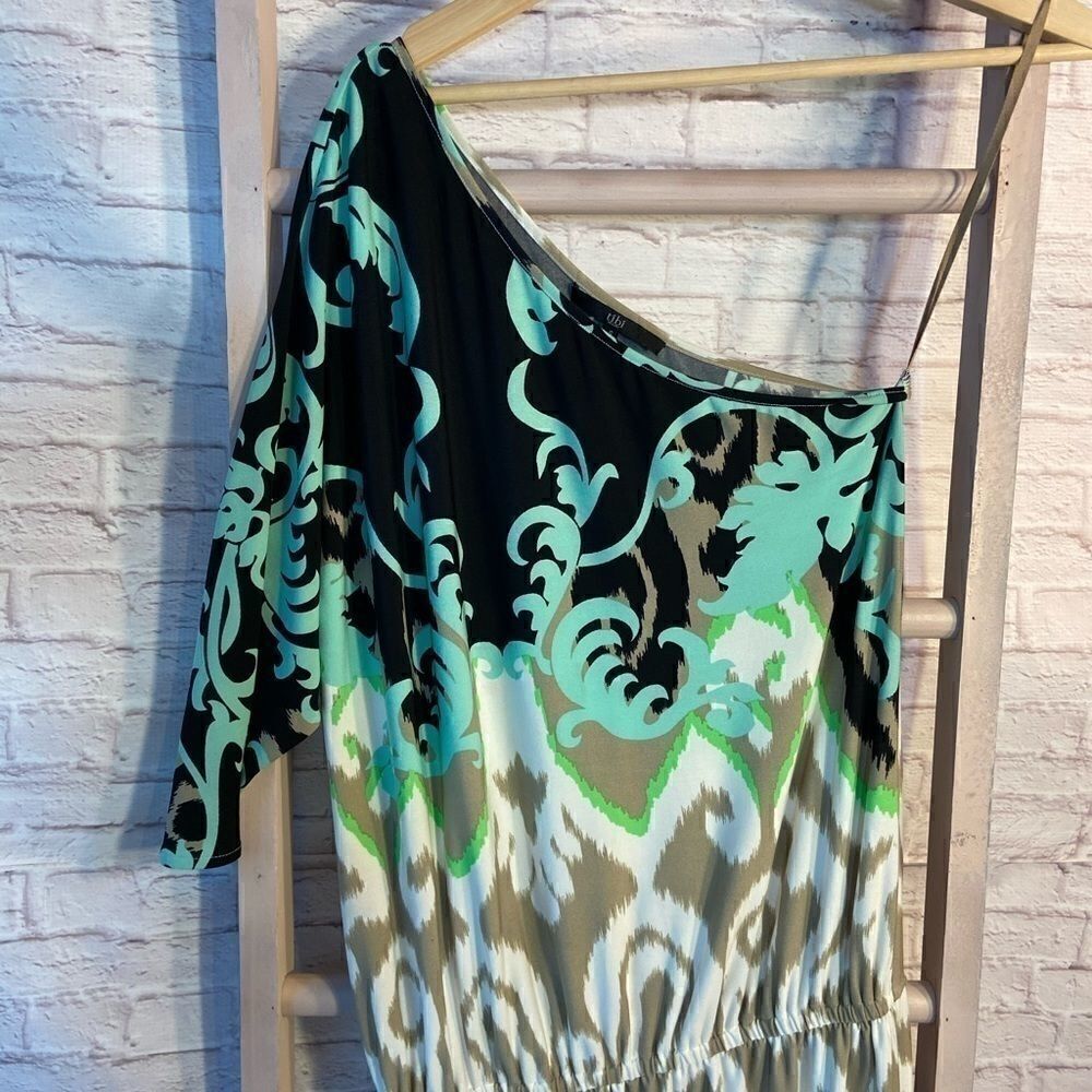 💝 3/$75 Tibi Patterned One Shoulder Dress - Picture 2 of 8